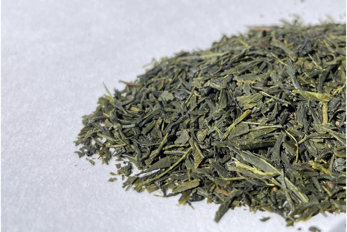 木内茶園の在来煎茶の茶葉